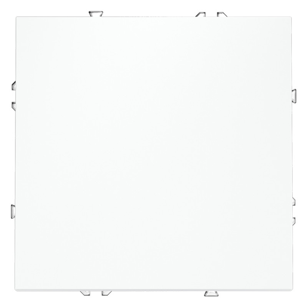 Выключатель встраиваемый VOLTUM S70 одноклавишный 10А, (белый матовый)