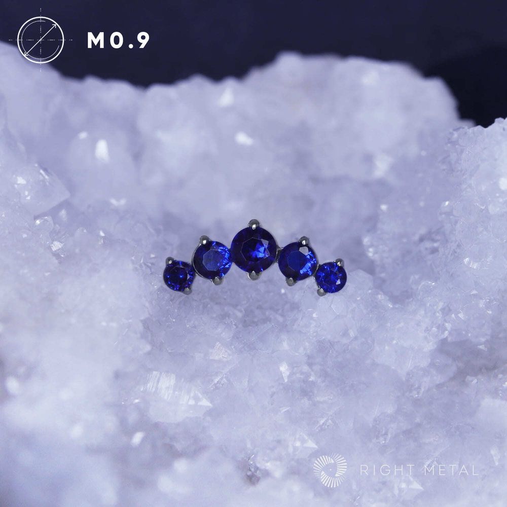 5K v.2 Mini Blue Corundum