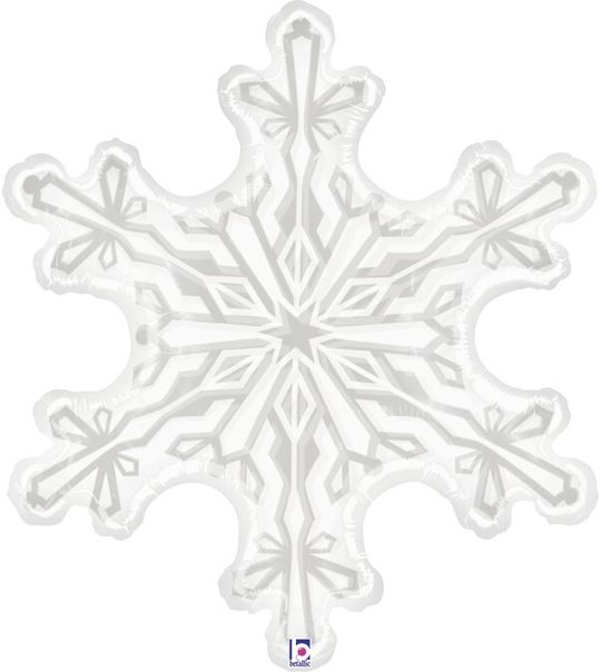 Снежинка, Прозрачный, 97см