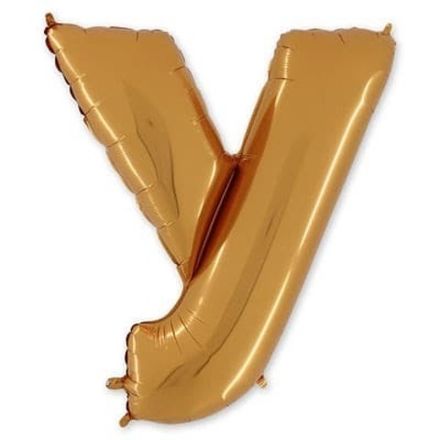 Буква "У" золото 102 см