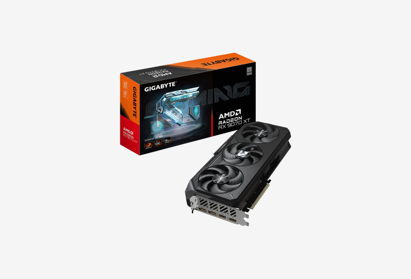 Видеокарта AMD Radeon RX 9070 XT Gigabyte GAMING OC 16Gb (GV-R9070XTGAMING OC-16GD)