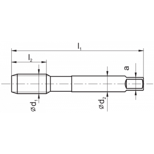 Метчик компл. ISO-529/2 M8x1 ISO2(6H) HSS A1-220001-0083