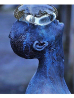 Современная скульптура Дождь 195 см