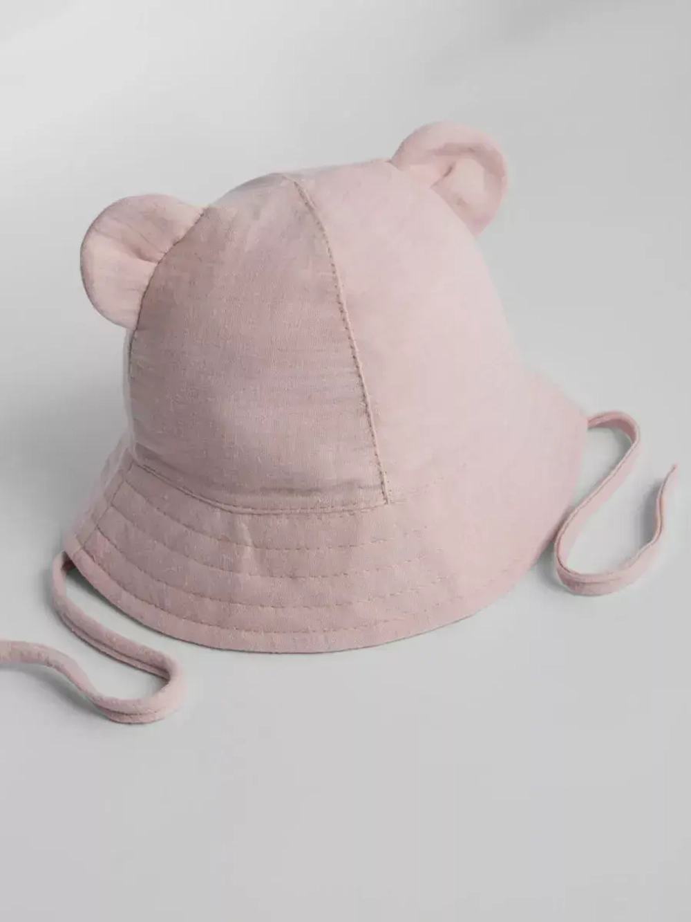 Панама летняя с ушками на завязках для детей