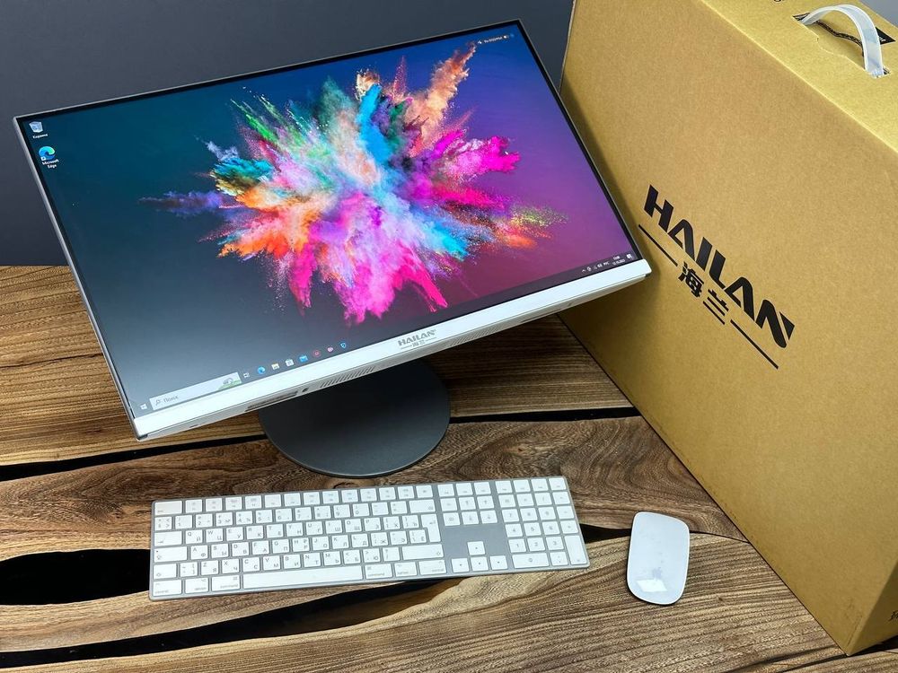 24" Моноблок HAILAN QD-N5095 (1920x1080, Intel Celeron N5095A, RAM 8ГБ,SSD 256ГБ, Intel UHD Graphics, Win 10Pro)