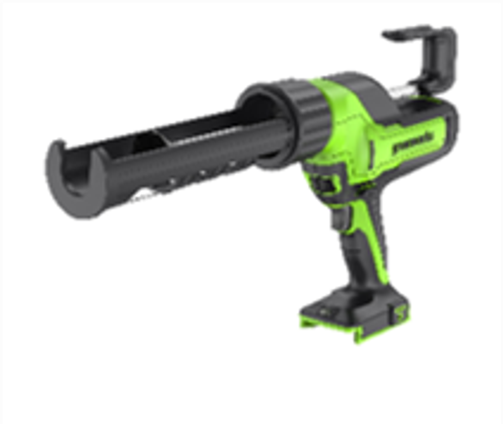 Пистолет для герметиков Greenworks G24CAU, 24V, макс 310 мл, 1400–2900Н, 1–10 мм/с, без АКБ и ЗУ (3501707)