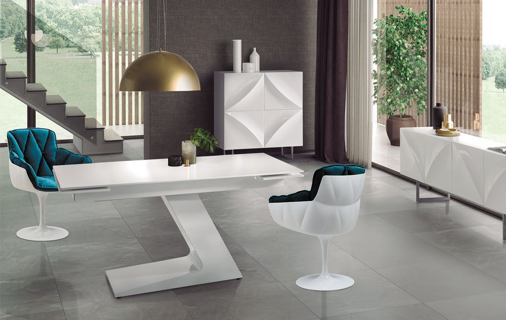 Обеденный стол DUPEN DT-21 Раскладной Белый