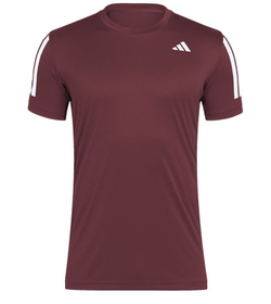 Мужская теннисная футболка Adidas Club 3-Stripes - Фиолетовый