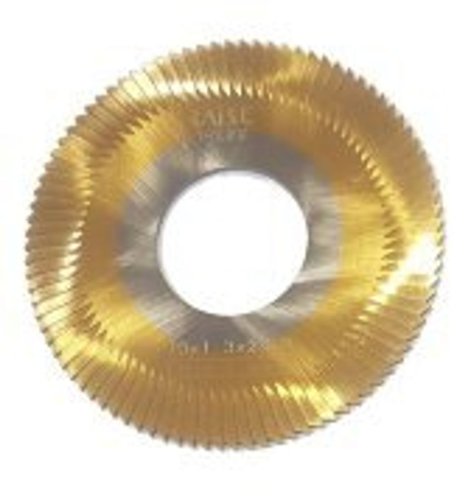 Фреза прямая RAISE T-0020A 70х1,3х25,4xT-0020A с боковыми насечками HSS для 100Е
