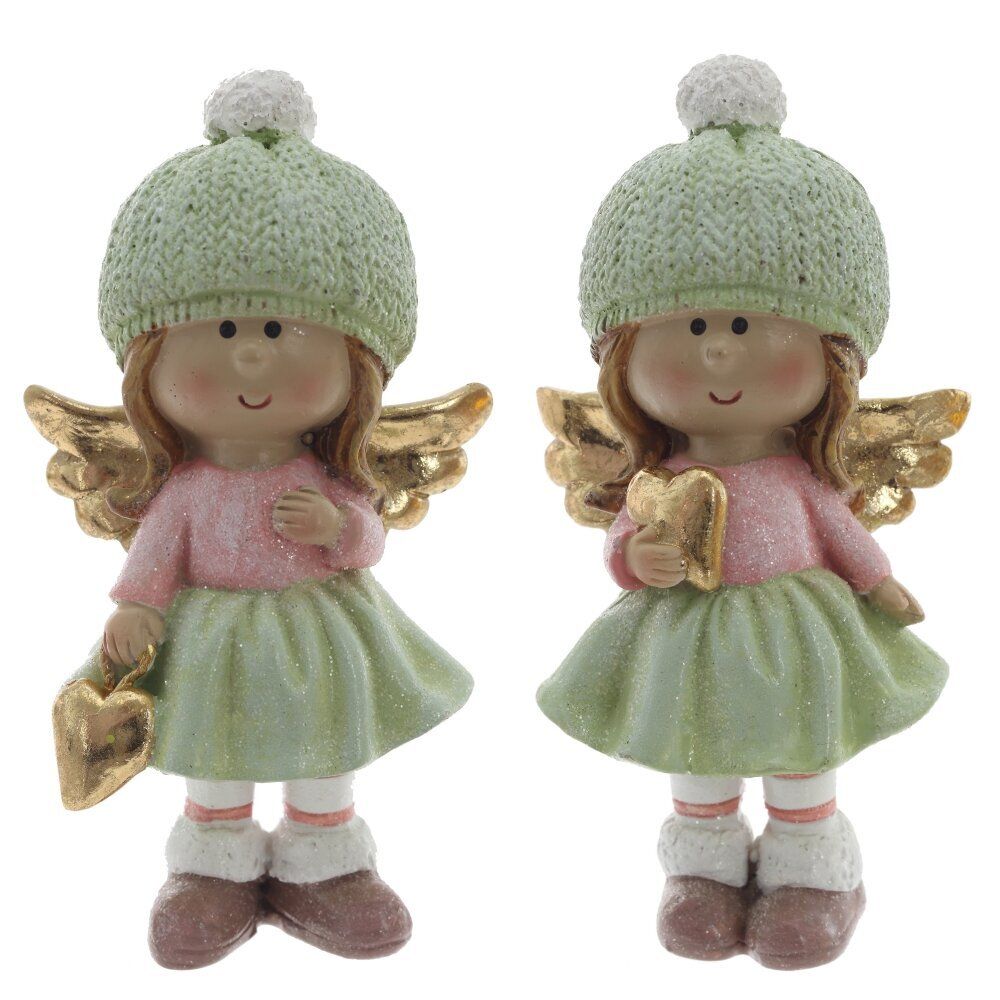 GAEM Фигурка декоративная "Ангел", L5,5 W4,5 H11 см, 2в.