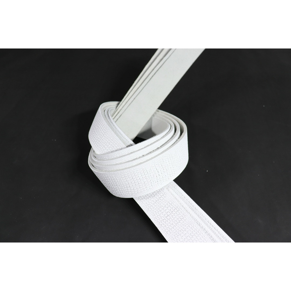 Ременная заготовка Белая с лицевой отделкой + Плита Геккон