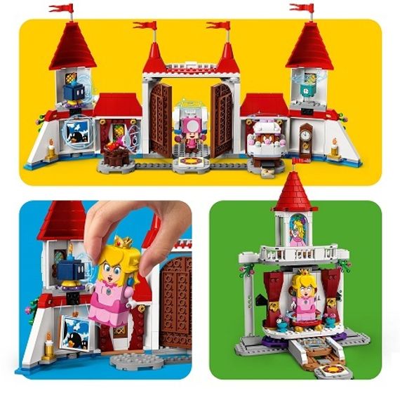 Lego konstruktor Super Mario 71408 Peach#s Castle Expansion Set