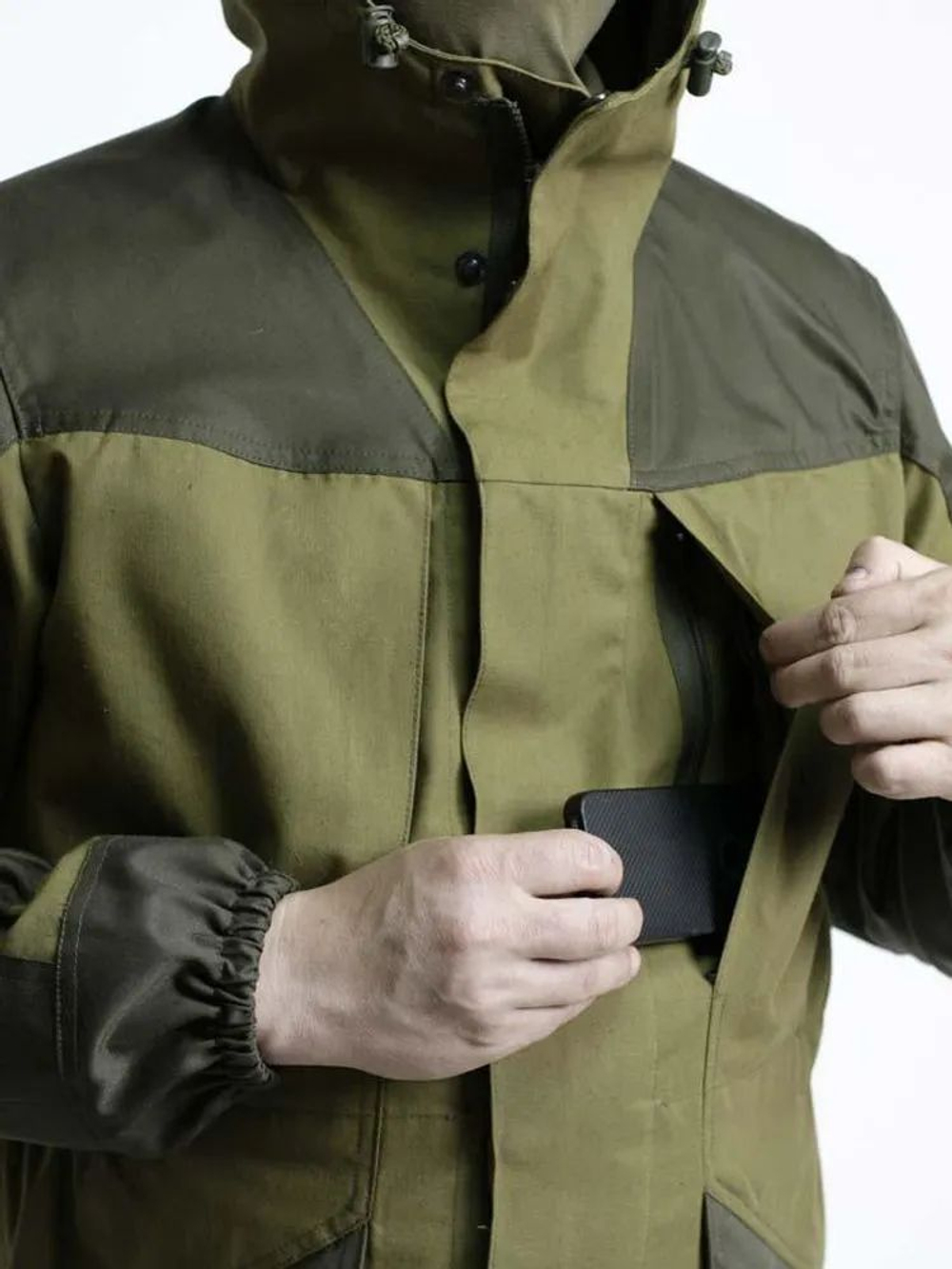 Костюм Барс Горка-3м на молнии (палатка, черный) 52/5 (182)