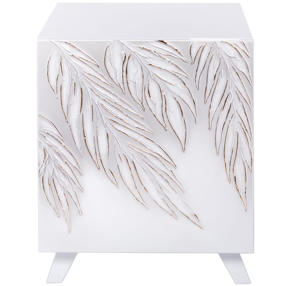 Тумба прикроватная Тропик Сканди Айс Голд левая