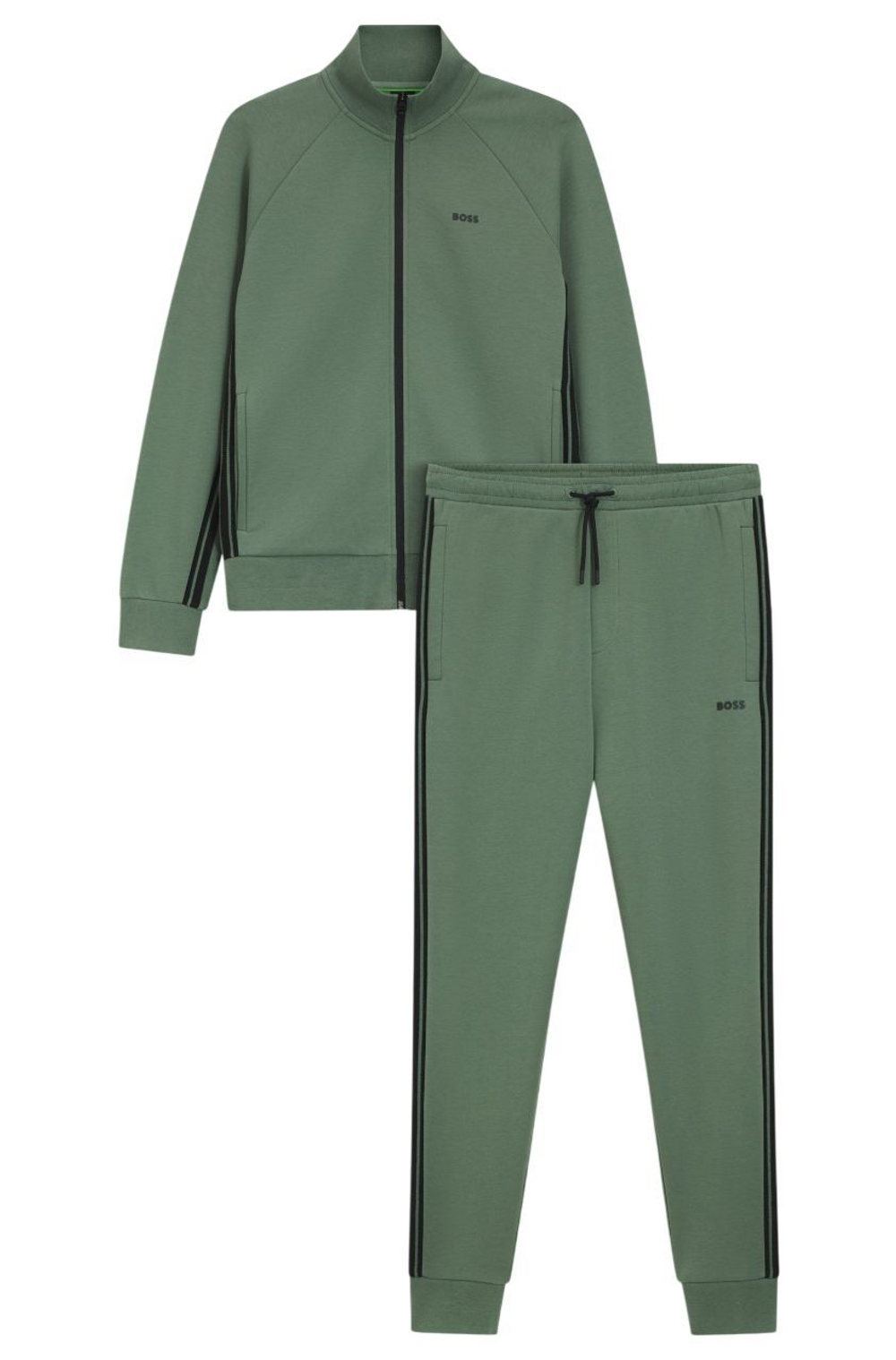Men's Спортивный костюм BOSS Tracksuit Set - open green