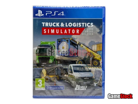 PS4 Truck &amp; Logistics Simulator (Новый, Русские субтитры, CUSA-39369)