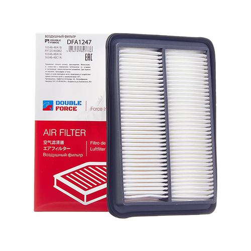 Фильтр воздушный DOUBLEFORCE Замена для арт. DFA1186 DFA1247