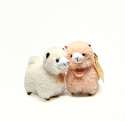 Мягкий брелок "Лама" 11-12 см оптом