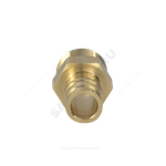 Муфта для PE-X труб радиальная латунь Дн 25х3/4" НР РОС