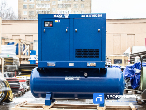 Винтовой компрессор АСО-ВК 15/10М2-500 BAOSI YNT55A