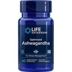 Optimized Ashwagandha 60 капсул Life Extension