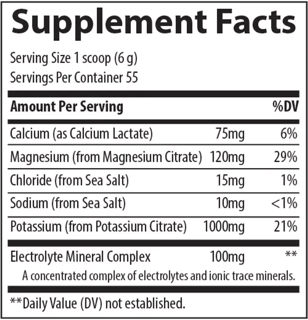 KETO Electrolyte Powder - Лимон Лайм 330 грамм Trace Minerals Research