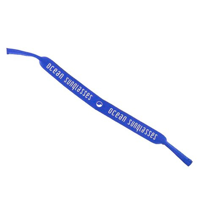 Неопреновый ремешок Ocean (шнурок) для очков, страховочный, нетонущий, синий (только для дужек до 10 мм)