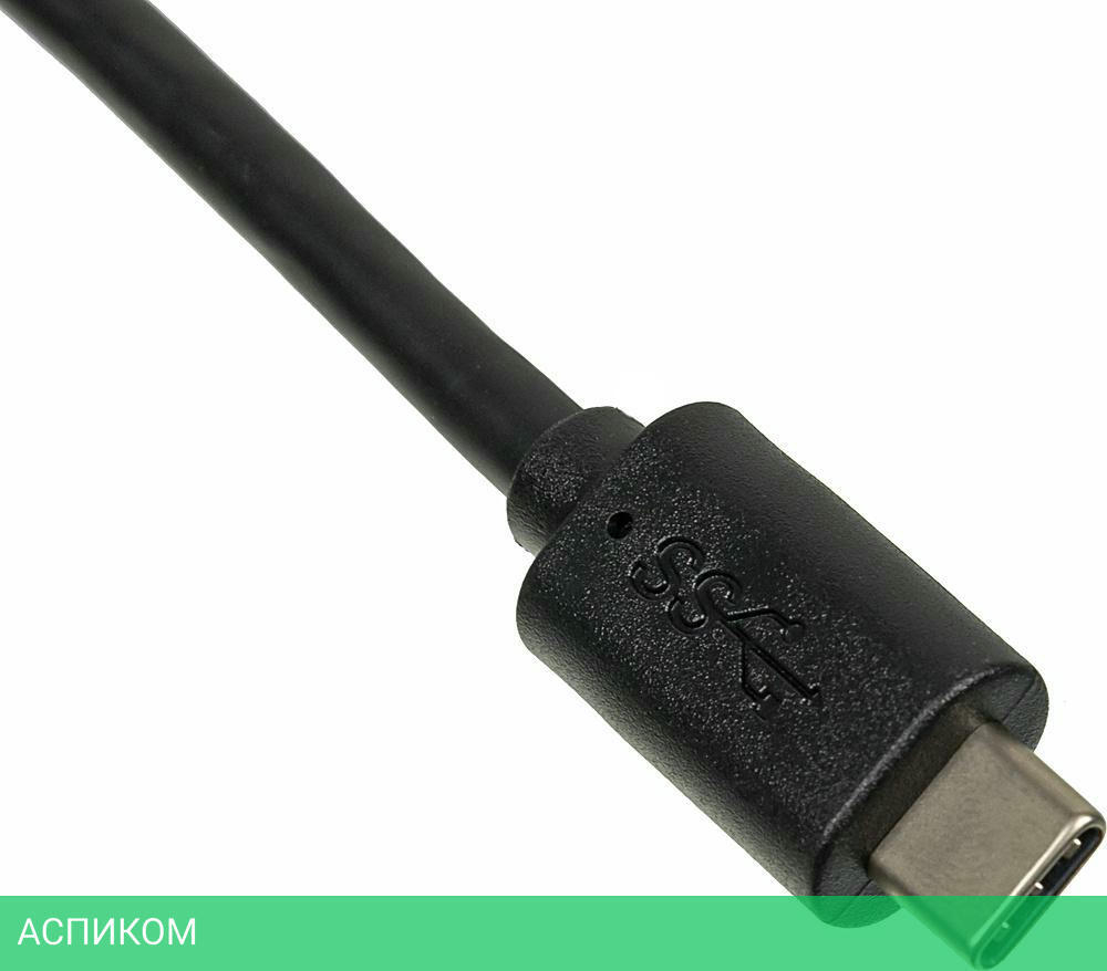 Кабель Buro USB (m)/USB Type-C (m) 1.8м черный (BHP USB-TPC-1.8)