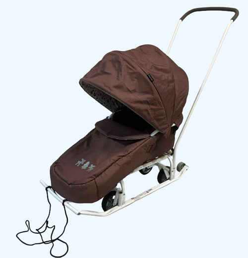 Санки Тимка 5 универсал с чехлом Т5УЧ/Ш шоколадный