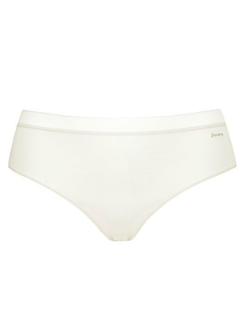 Трусики-бразилиана со средней линией талии Delight Trim (Размер: L) (Цвет: телесный)