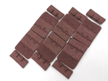 Застежка, 2x2, ирландский кофе, 3,2 см (Арт: Z2-980), шт