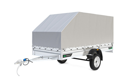 Тент + каркас на прицеп 3515- 03 (05) скошенный