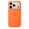 Чехол Apple Silicone Case для iPhone 17 Pro с MagSafe (MGFE4) Orange