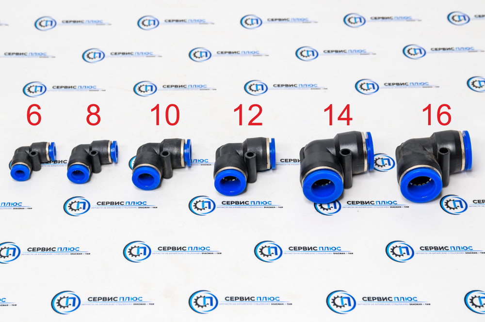 Фитинг пластиковый (угол) ф12