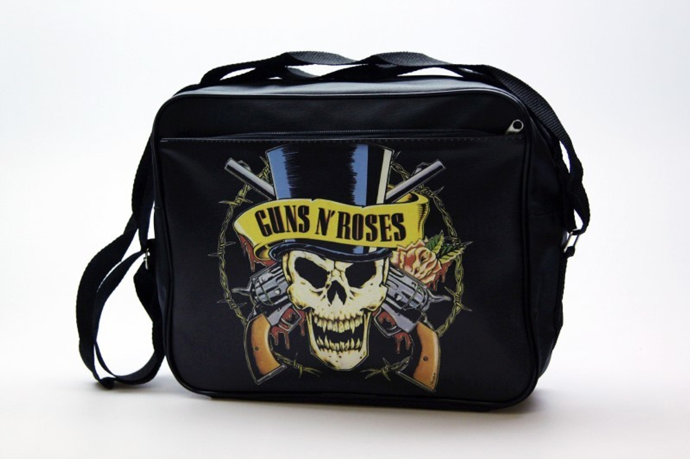 Сумка Guns N' Roses череп с пистолетами