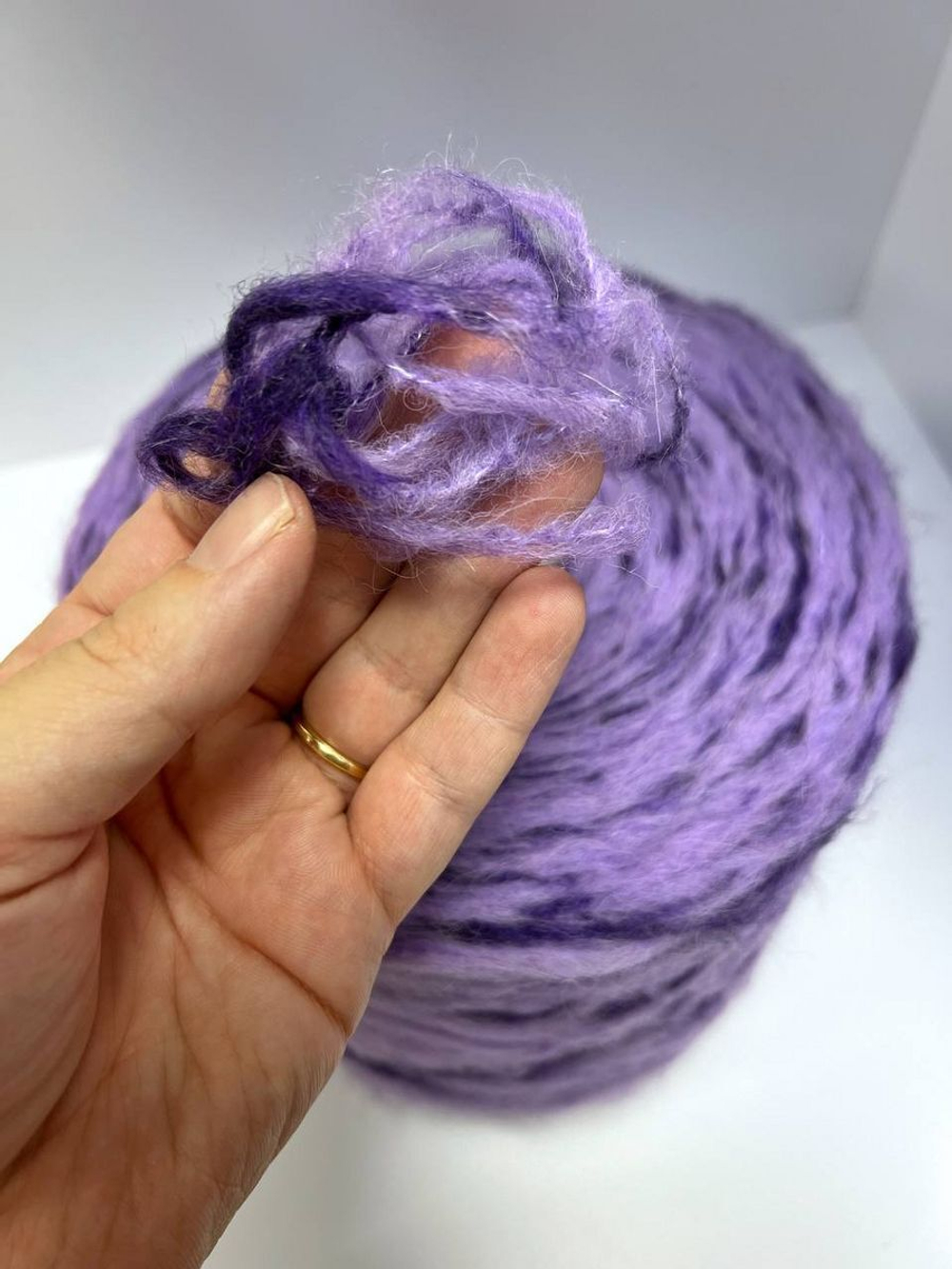 Пряжа для вязания FRED теплая пушистая