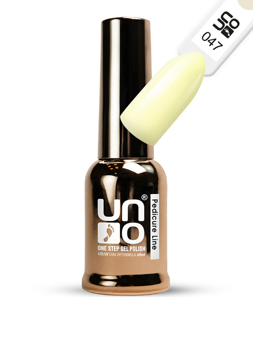 Uno гель-лак PEDICURE LINE 47, 8 мл