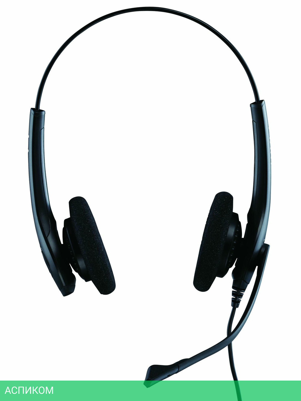 Гарнитура Jabra BIZ 1500 Duo QD черный (1519-0154)