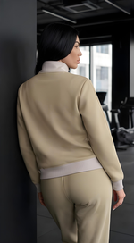 Анорак контрастный "ЯМАЛ" (молочный)