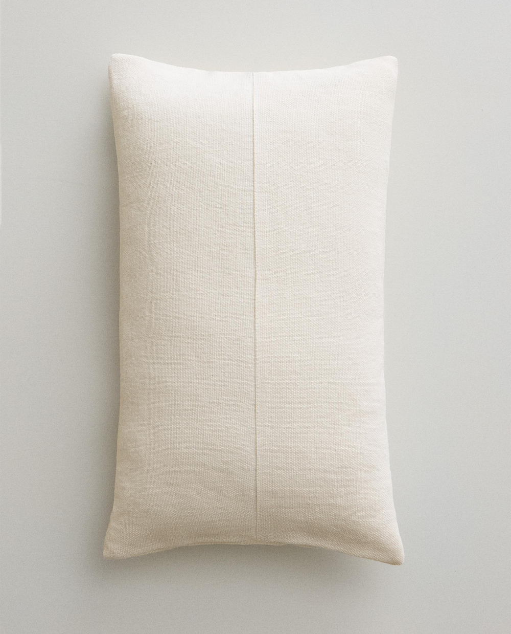Zara Home наволочка декоративная из льна, экрю · 6363/008