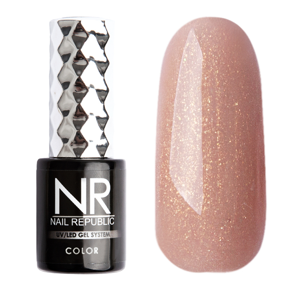 Nail Republic Cover base rubber 016, 10 мл