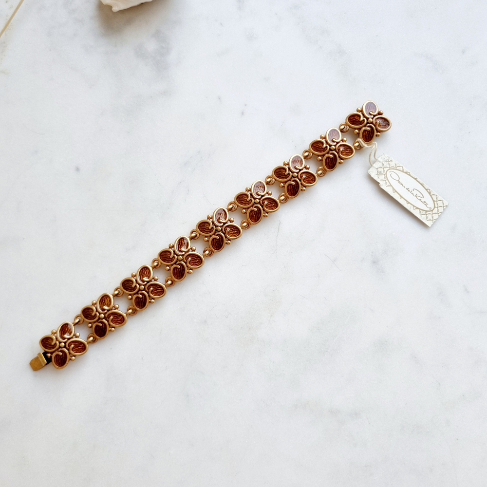 Браслет Oscar de la Renta лепестками