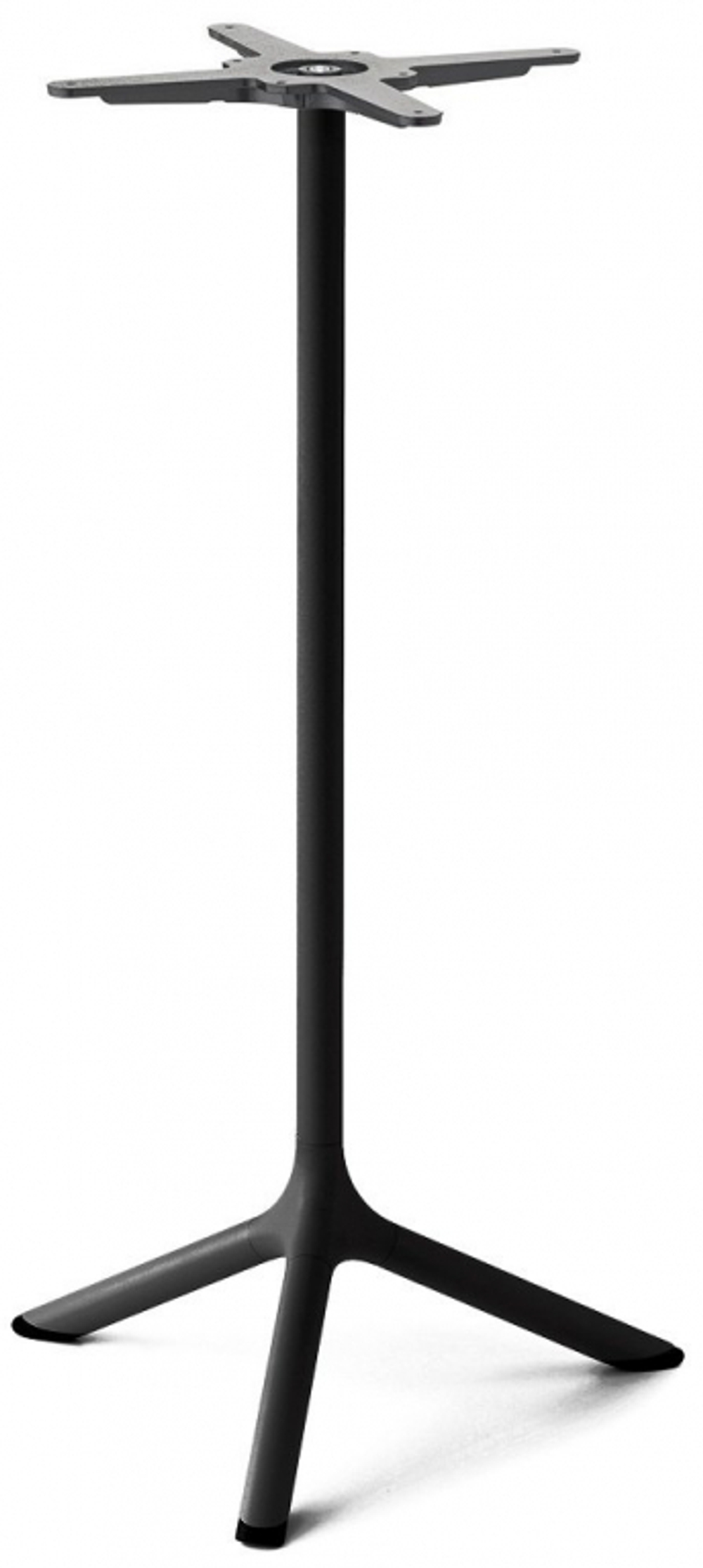 Стол ламинированный барный Scab Design Tripe, черный, светло-серый