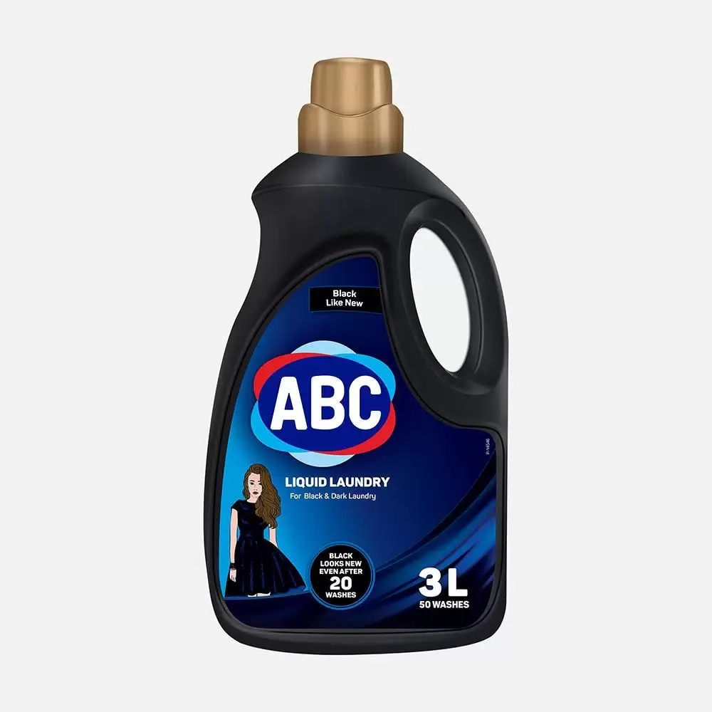 ABC Жидкое Средство для Стирки Для Черное 3 л