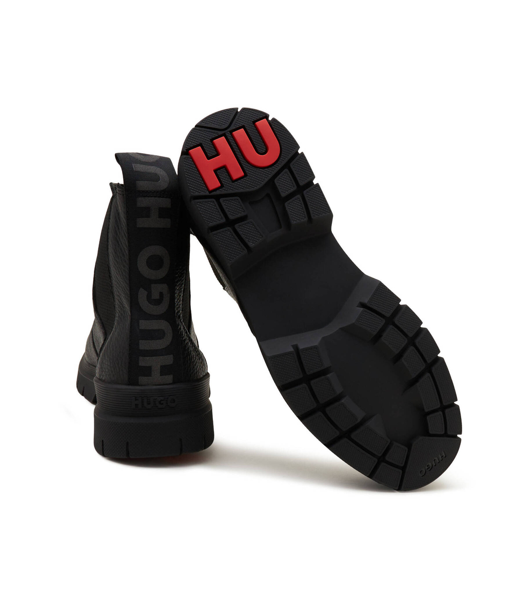 Кожаные челси ryan HUGO - черный(50503869)