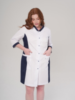 Халат медицинский женский | Х-250/2ак 3/4 клеон проф