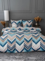 Постельное белье Евро креп Павлина Жанет 7208-06