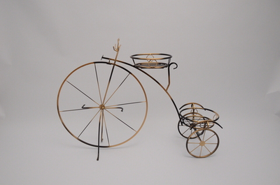 ..Подставка Напольная на 2 горшка Велосипед