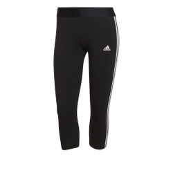 Женские теннисные брюки adidas 3 Stripes 34 Tight Women - Black, White