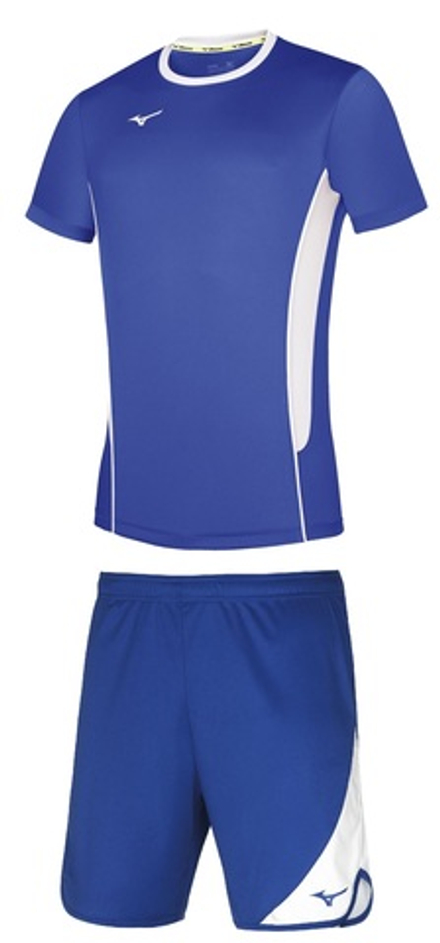 Форма волейбольная мужская MIZUNO Authentic High Kyu Tee- Myou Short цвет роял